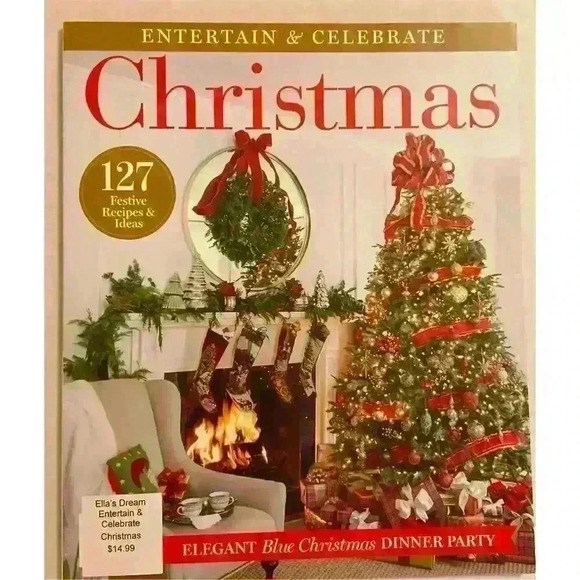 Southern Living Entertain & Celebrate Christmas Magazine 2022 Holiday Decor - Picture 1 of 4